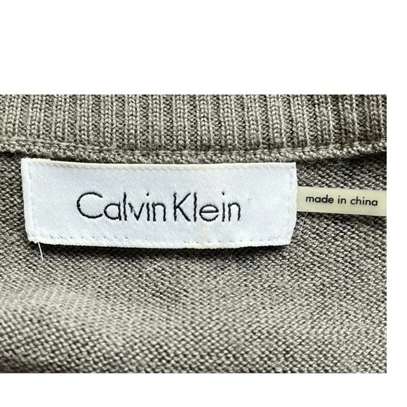 Calvin Klein Wool Blend Animal Leopard Print Sweater Women Size - Picture 5 of 6